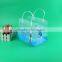2016 hot sale pp plastic bag printing plastic bag carrying handle beverage bag