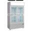 200 - 1600 LITERS DOUBLE GLASS DOORS REFRIGERATED SHOWCASE COOLER