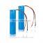 MP--18650 2200mAh 3.7V lithium ion rechargeable battery for connector