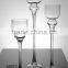 Clear Glass Candle Holder Wedding Centerpiece                        
                                                Quality Choice