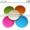 Eco-friendly Bio Bamboo Fiber Dinner Plates, Colorful Bamboo Plate