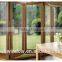 high quality and double glass aluminum folding door