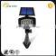 Waterproof Solar Spotlight Adjustable Wall Light Landscape Light Security Lighting