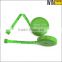 Branded Your Logo Wedding Favors 150cm 60inch Sewing Rulers Retractable Fiberglass Green Measuring Tape with Button