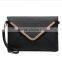 Handmade leather handbag,clutch crossbody, red leather envelope bag