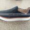 New style cow leather man shoe lazy thick soles of shoes casual shoes for men
