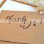Top quality colorful thank you card envelope kraft paper wholesale