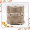 2016 Luxury Gray Natural Stitching Python Leather Cord 6mm
