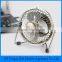 Factory Wholesale Ultra Quiet Desk USB Fan With Aluminum Blade