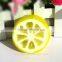 Mendior Lemon shaped handmade soap home funny hand face soap gift whitening blackhead remove OEM custom brand