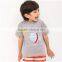 OEM/ ODM Children's T-Shirts little fish 100% cotton with high quality fabric and paint care every inch of your sweetheart skin