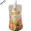 fruit and vegetable juice bag with spout