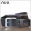 Fashion design your own logo custom men genuine leather belt