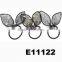 girls dot fabric wire rabbit ear hair band wholesale