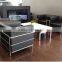 2015 hot sale office sofa furniture with stainless frame AS54# on promotion