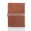 2016 Custom Business Style Concise PU Leather Office Stationery of Notebook Quality Choice