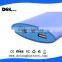 Dual USB Portable Battery Charger For Mobiles 20000mah power bank