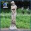 hotsale life-size female fiberglass women garden statue