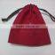 new white cotton clothes bag with drawstring