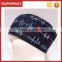 H-19 Man cap and hat black or white hat with ekg Surgical Cap