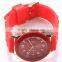 Cheap silicon rubber watch with good quality