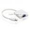 15cm Mini Displayport to VGA female adapter for notebook