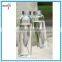 Beautiful design different sizes clear borosilicate glass coupling glass bottle