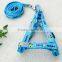 New Pet Dog Cat Puppy Printing Leading Harness Belts Leash Set for Dog