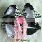 High quality lace baby headband with bead centre bow