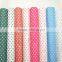 Pure Cotton Polka Dots Print Dress Fabric For Girls / Women