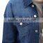 Clearance Sale Women's Blue Denim Jacket Plus Size Denim Jacket Buttoned Denim Jacket Clearance Online