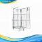 Hotel Laundry dolly Plastic platform mesh roll cage