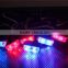 16 LED Car Strobe Lights 10 sets/lot 8x2 LED Flash Warning Light Red And Blue LED Emergency Light