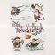 Custom hot sale christmas tattoo sticker holiday tattoo cartoon snowman stickers