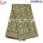 2016 flower patterns graceful george lace with sequinse for party dress/wedding dress