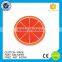 China eco-friendly custom coffee soft pvc cup coaster wholesale