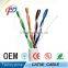 china manufacturer utp cat5e ethernet cable coiled