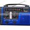 solar charge new fashioned hot selling portable radio aux in player