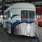 3HAL-D horse floats with front sofa/bed side kitchen