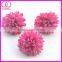 chiffon rosette flower with pearl