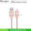 Aluminum 3ft/6ft/10ft braided lightn mfi cable