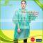 Ningbo raincoat manufacturer 100% waterproof transparent poncho liner