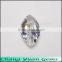 Charming marquise shape white color fire cz