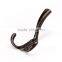 Top Selling Products Antique Bronze Double Cloth Hooks