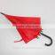 wooden pole umbrella red umbrella with wood handle