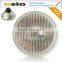 7 inch Round Galvanized Iron Semi Sealed Beam Auto Halogen Lamp Install H4 or HID H4 Xenon Bulb