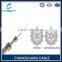 Low price single mode aerial G652D B1 fiber opgw 24 /36/48 core overhead fiber optic cable prices