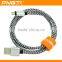 New arrival mobile accessories very fast charging braided micro usb data cable for iphone 6S