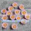 2016 New 13mm Flatback Resin Flowers Beads Lucite Beads No Hole for Crafts Making