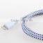 IMee Braided Mobile Phone Charging Data Cable,USB Cable for Apple IPhone 5S/ The New IPad